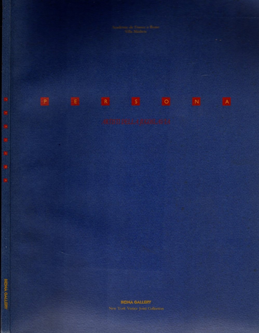 Persona. Artisti della Jugoslavia