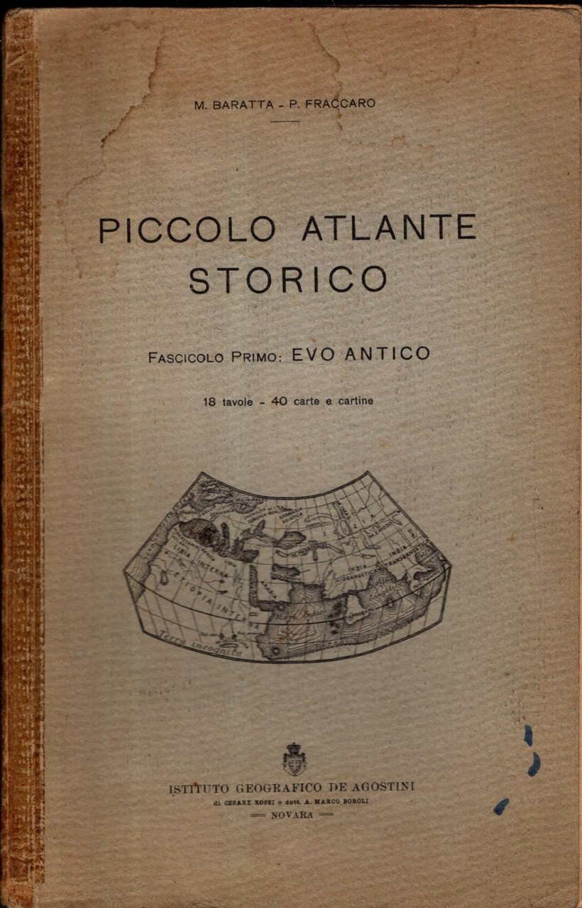 PICCOLO ATLANTE STORICO 3 FASCICOLI