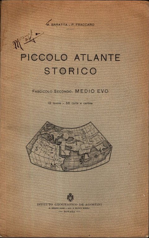 PICCOLO ATLANTE STORICO 3 FASCICOLI