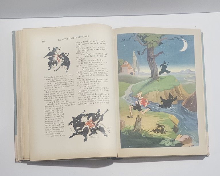 Pinocchio Collodi Illustrato Faorzi Edizione Salani Libro Vintage Illustrato | Immagine Gallery 5
