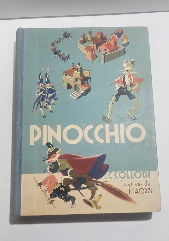 Pinocchio Collodi Illustrato Faorzi Edizione Salani Libro Vintage Illustrato | Immagine Gallery 9