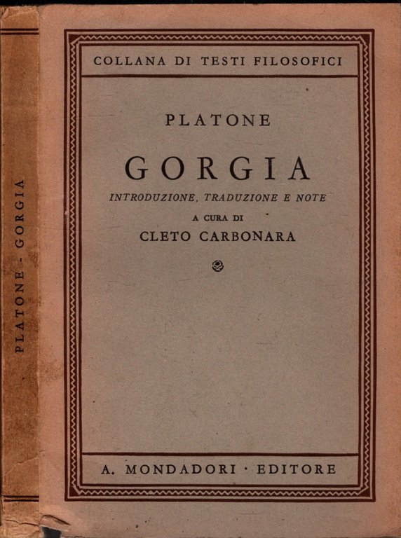 PLATONE - GORGIA
