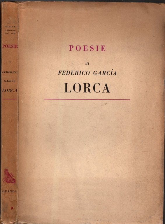 POESIE DI FEDERICO GARCIA LORCA**