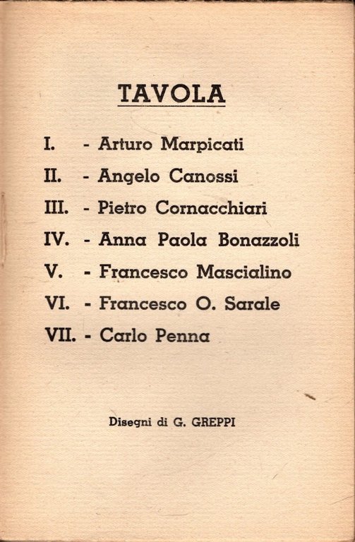 Poeti Bresciani Viventi*