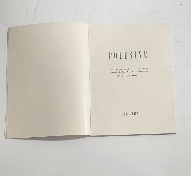 Polesine 1951-1952. Azione di soccorso della Croce Rossa Italiana | Immagine Gallery 2