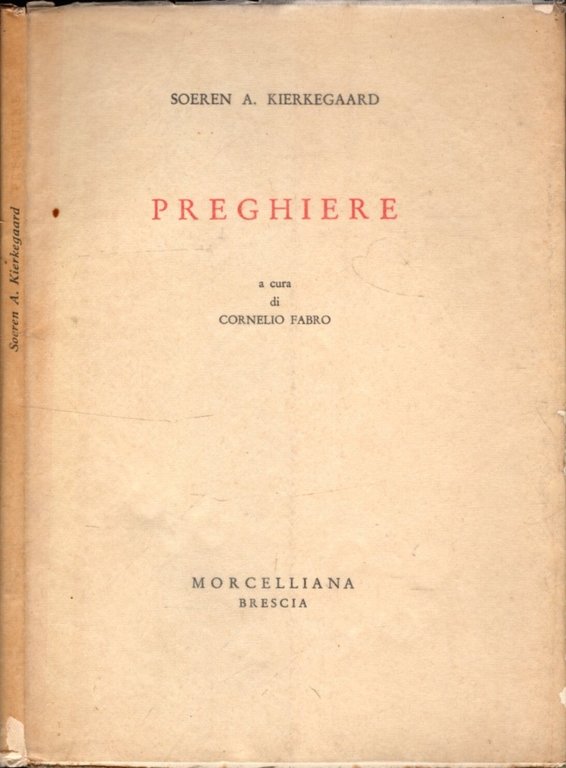PREGHIERE A CURA DI CORNELIO FABRO