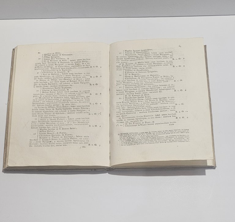 Provvisione Università del Naviglio Brescia 1777 libro antico diritto ducali … | Immagine Gallery 2