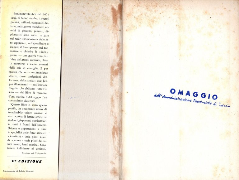 Queste voci vengono dal mare. Le ultime lettere dei piloti …