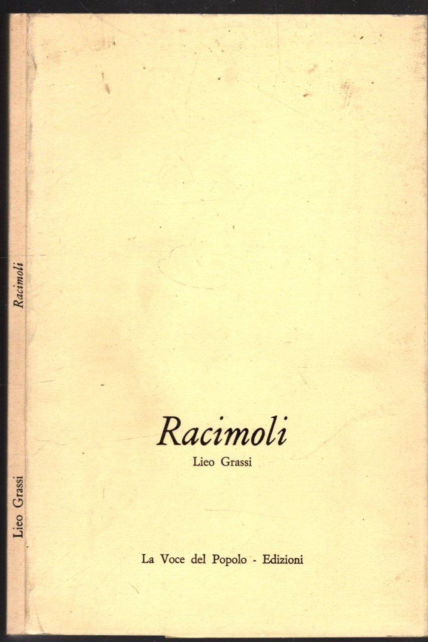 RACIMOLI - LIEO GRASSI