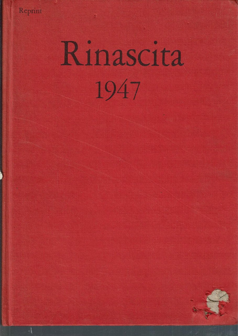 RINASCITA 1947 REPRINT