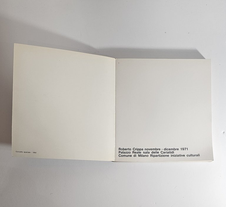 Roberto Crippa Catalogo Mostra 1971 Palazzo Reale Milano Arte | Immagine Gallery 3