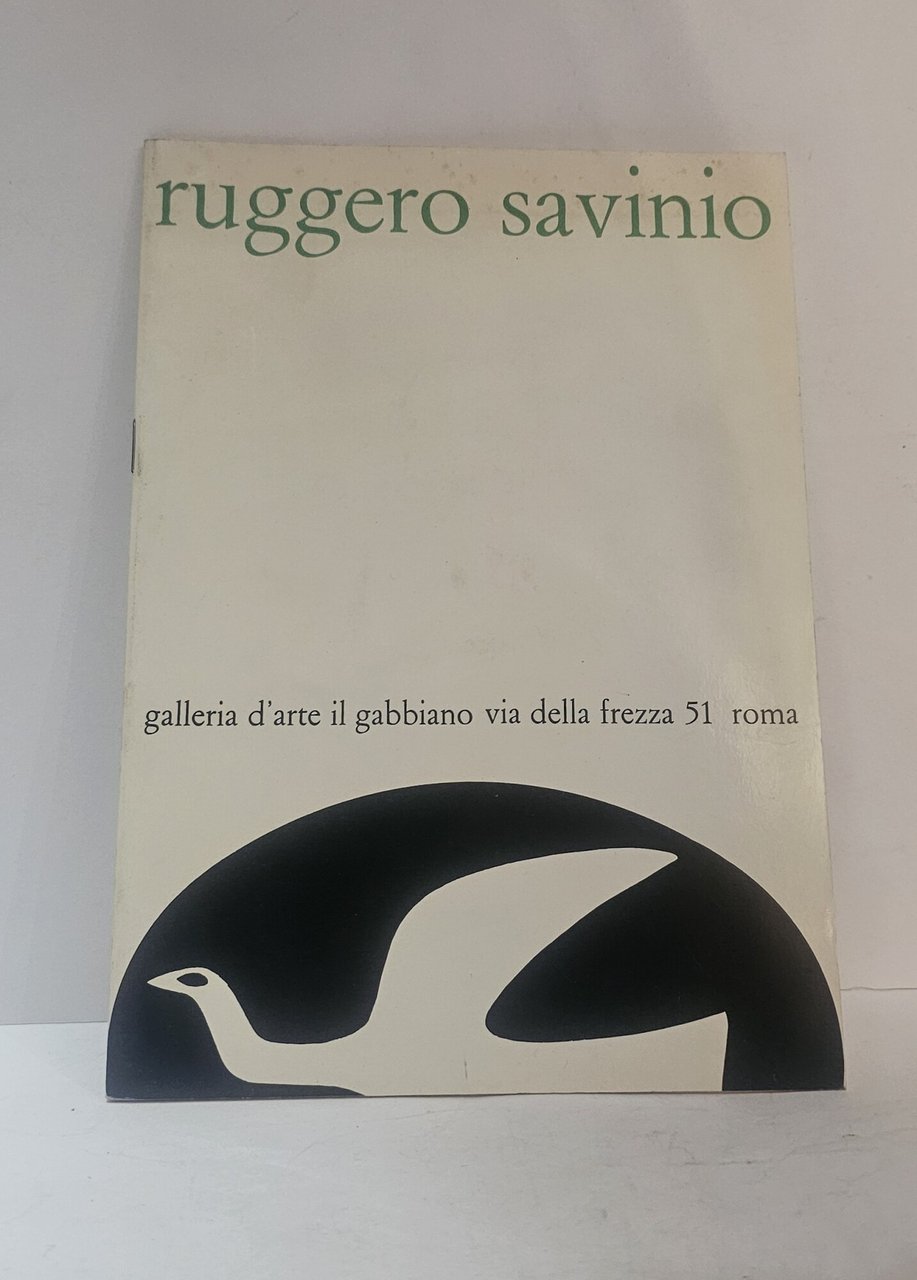 Ruggero Savinio – Catalogo Galleria Il Gabbiano Roma | Arte … | Immagine principale