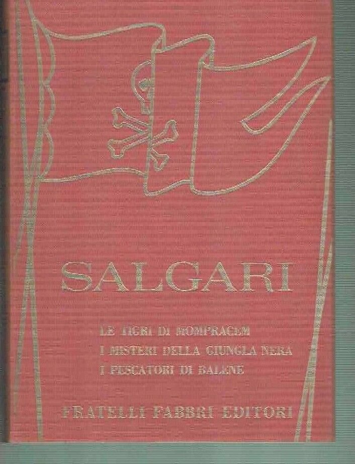 SALGARI ** 3 VOLUMI IN CUSTODIA 1968