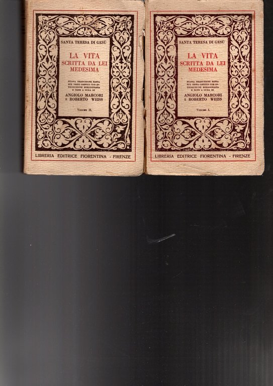 SANTA TERESA DI GESU' LA VITA SCRITTA DA LEI MEDESIMA …