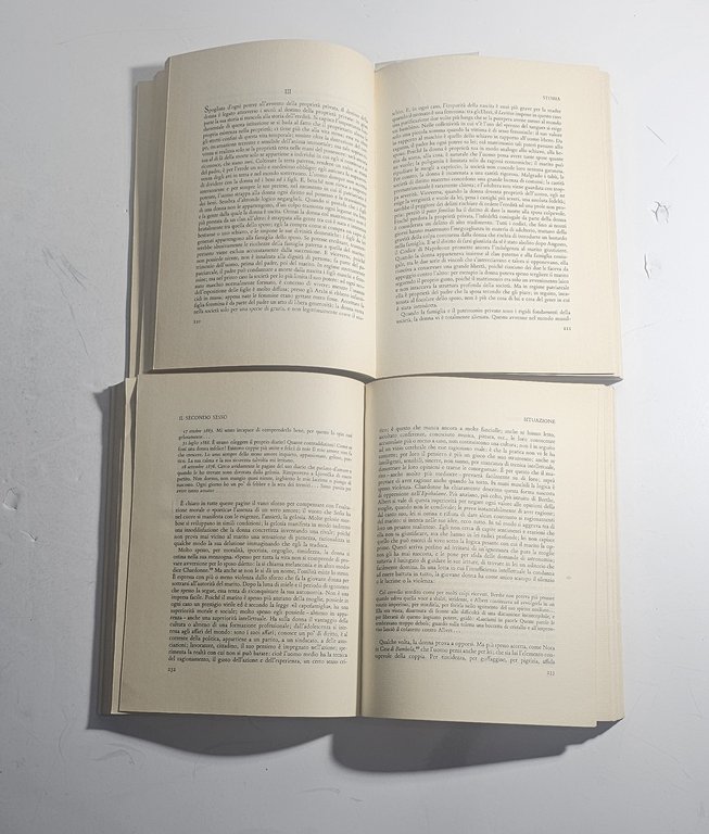 Simone De Beauvoir Il Secondo Sesso Completo In Due Volumi … | Immagine Gallery 5
