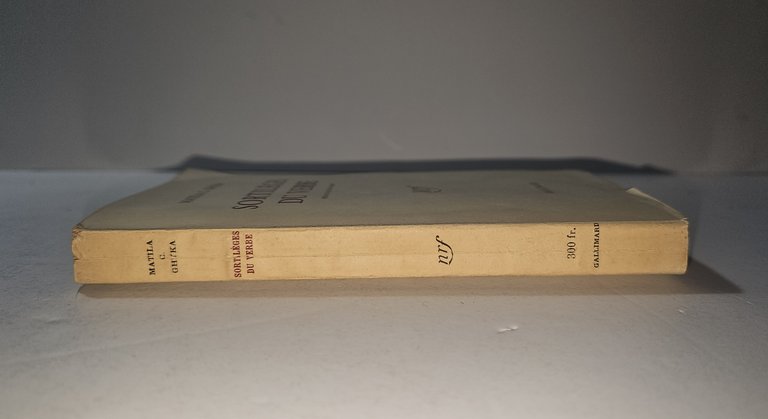 Sortilèges du Verbe Matila Ghyka Gallimard NRF Letteratura | Immagine Gallery 5