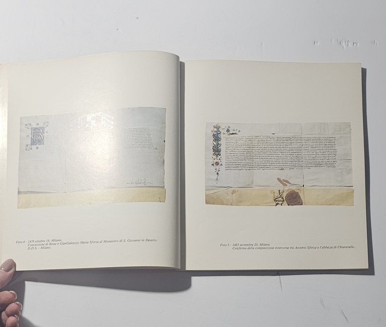 Squarci D Archivio Sforzesco Archivio Stato Milano Documenti Storici | Immagine Gallery 4