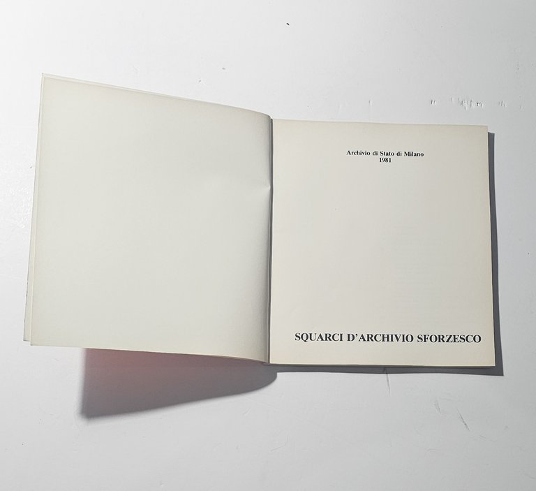 Squarci D Archivio Sforzesco Archivio Stato Milano Documenti Storici | Immagine Gallery 3