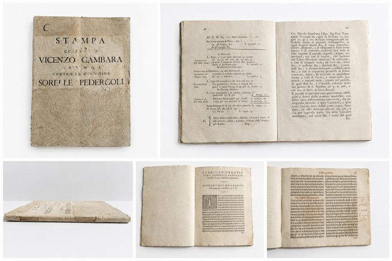 Stampa cittadino Vincenzo Gambara et M Q.I. contro le cittadine … | Immagine Gallery 6