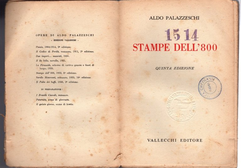 Stampe dell'800