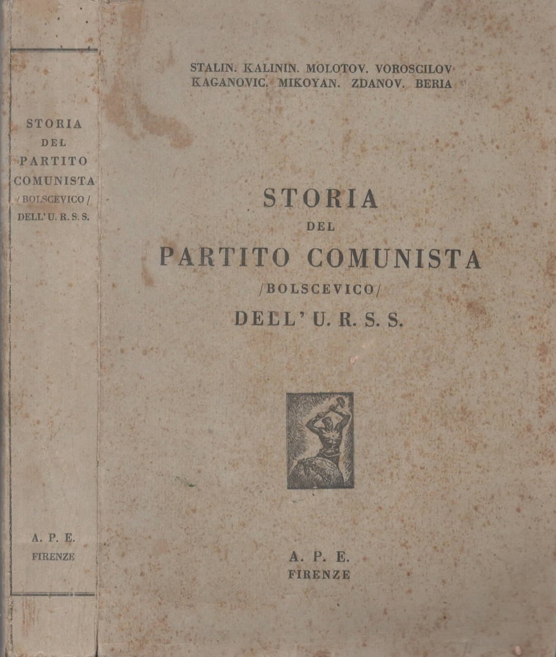 Storia del partito comunista bolscevico dell'U.R.S.S.