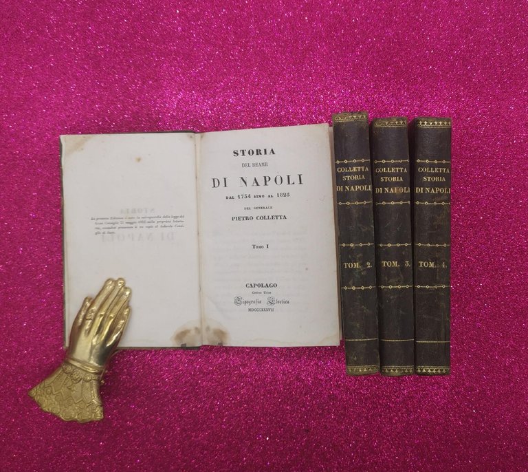 Storia Del Reame Di Napoli Dal 1734 Al 1825 4 …