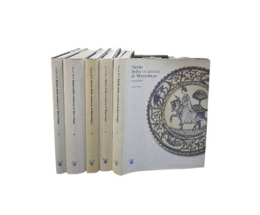 Storia della ceramica di Montelupo 5 vol.