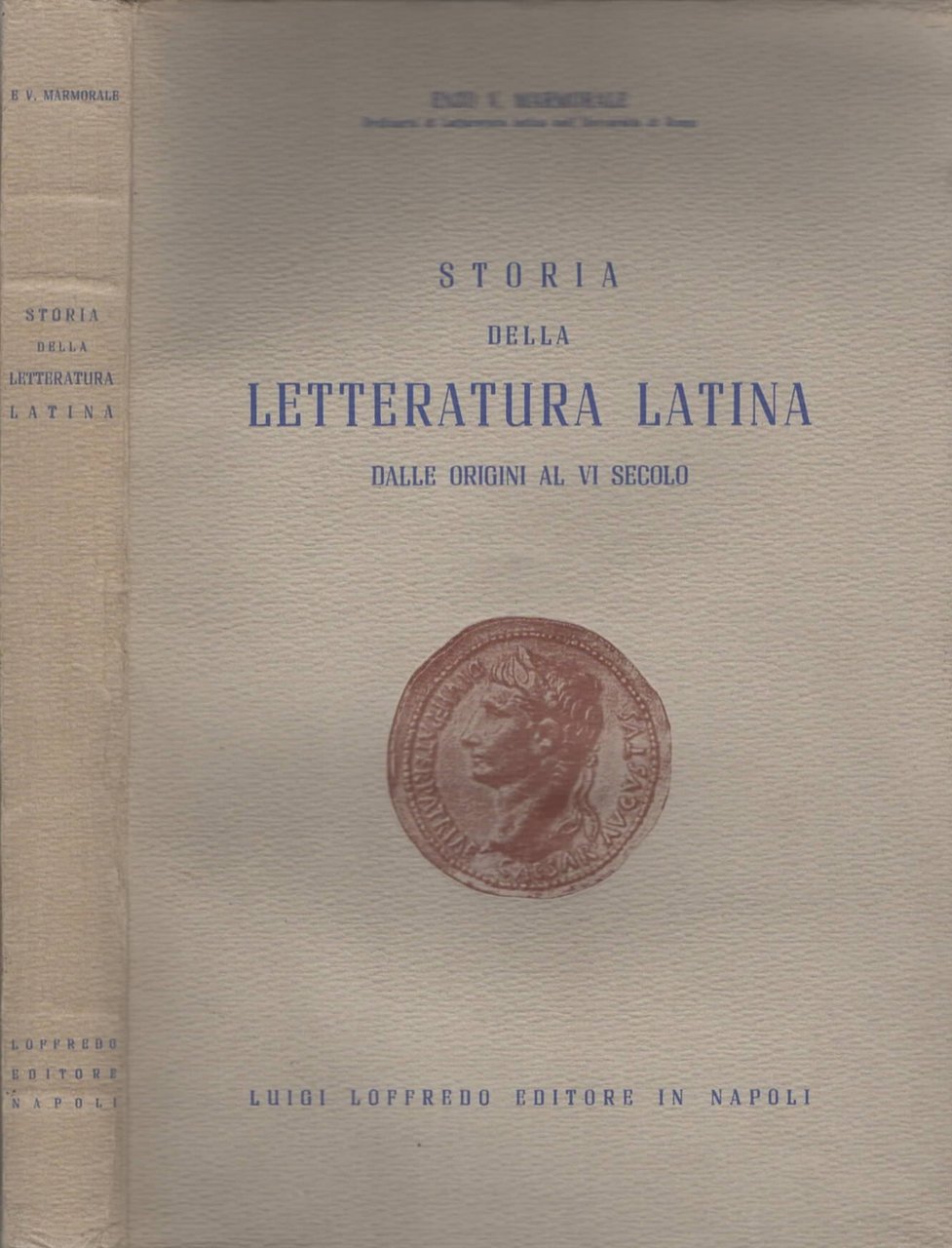 Storia della letteratura latina dalle origini al VI secolo