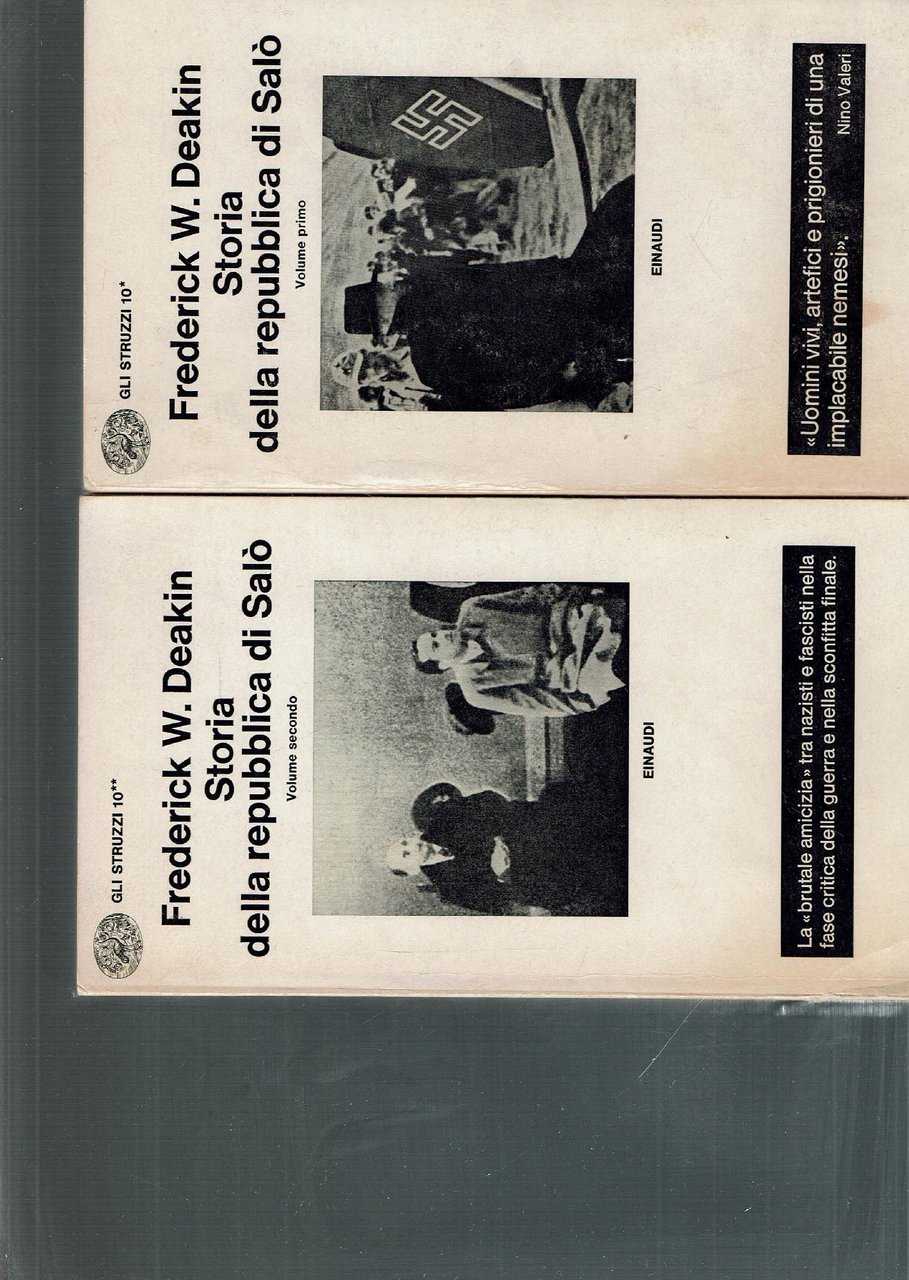 STORIA DELLA REPUBBLICA DI SALO' 2 VOL.