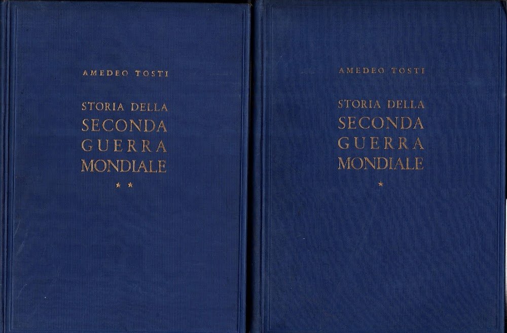 STORIA DELLA SECONDA GUERRA MONDIALE DUE VOLUMI