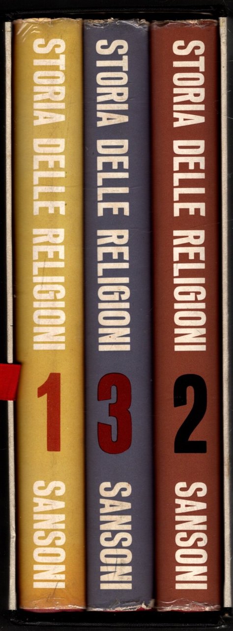 STORIA DELLE RELIGIONI 3 VOL.