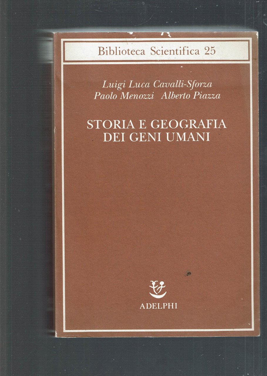 STORIA E GEOGRAFIA DEI GENI UMANI