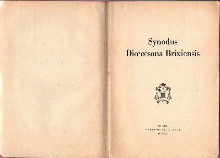Synodus Dioecesana Brixiensis