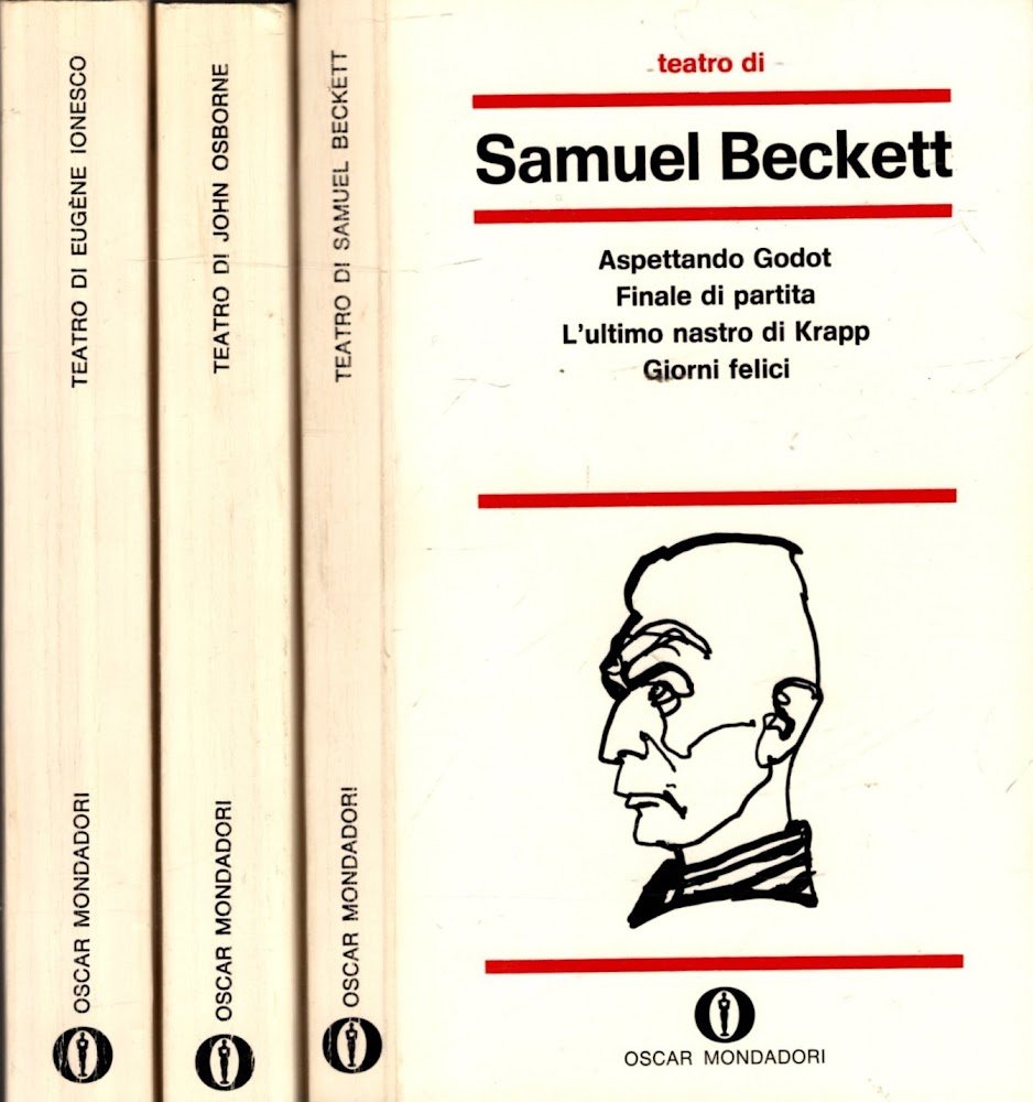 TEATRO CONTEMPORANEO I CAPOLAVORI DI BECKETT IONESCO OSBORNE 3 VOLUMI