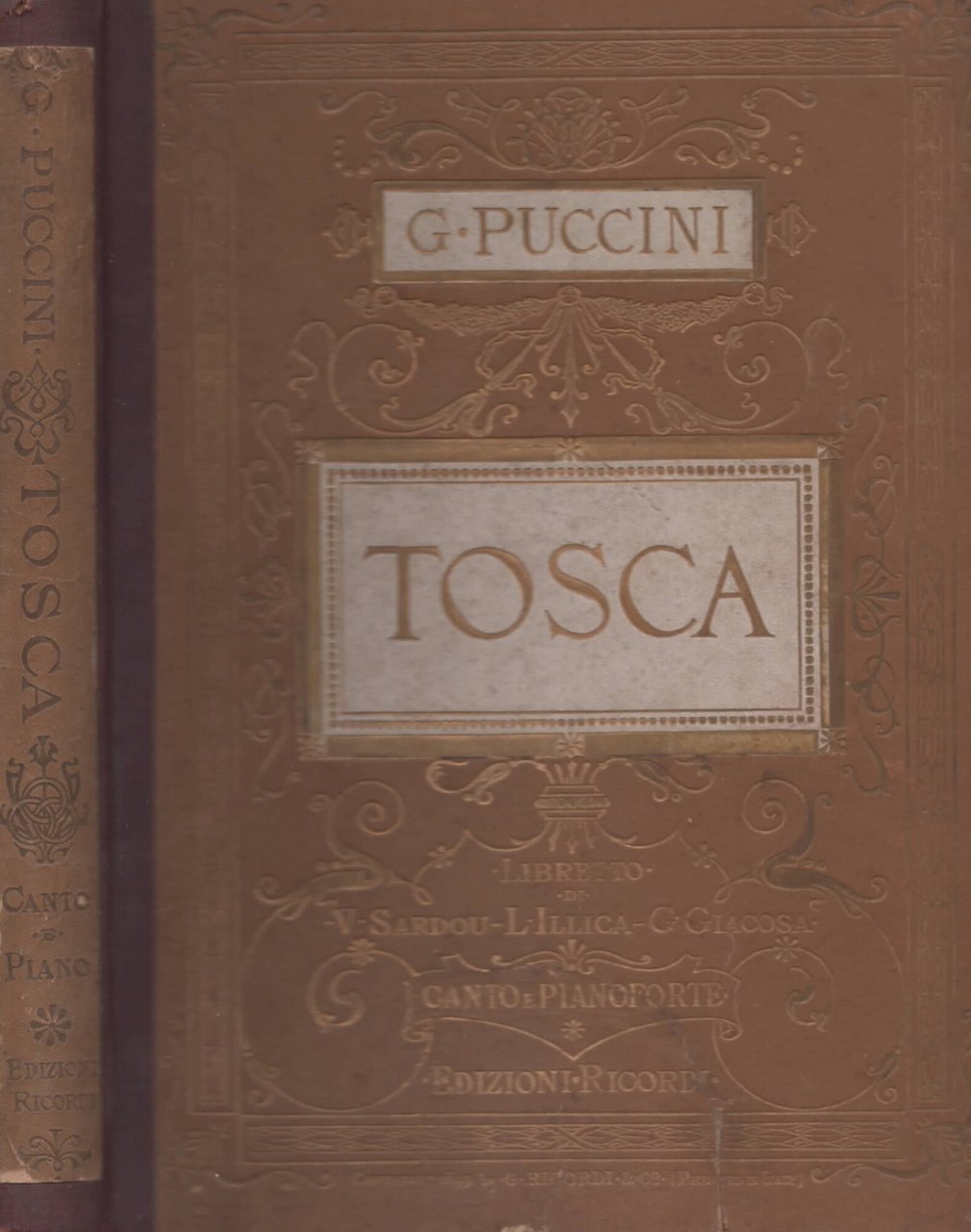 Tosca melodramma in tre atti di V. Sardou - L. …
