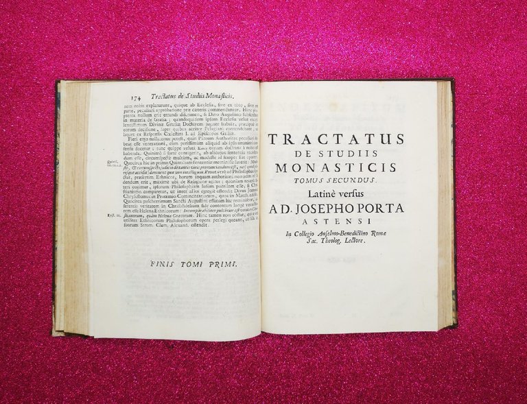 Tractatus De Studiis Monasticis 1745