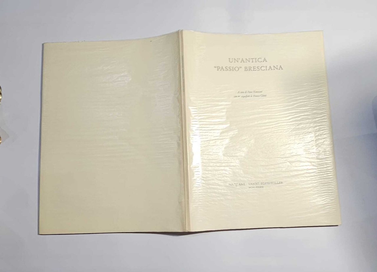 Un'antica "passio" bresciana A cura di Piera Tomasoni con tre …