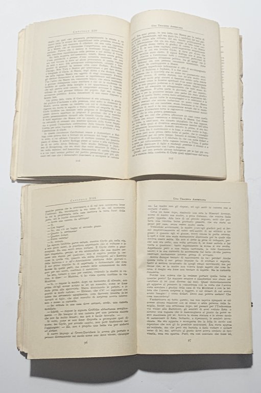 Una Tragedia Americana Teodoro Dreiser 1930 2 Volumi Nicola Moneta | Immagine Gallery 4