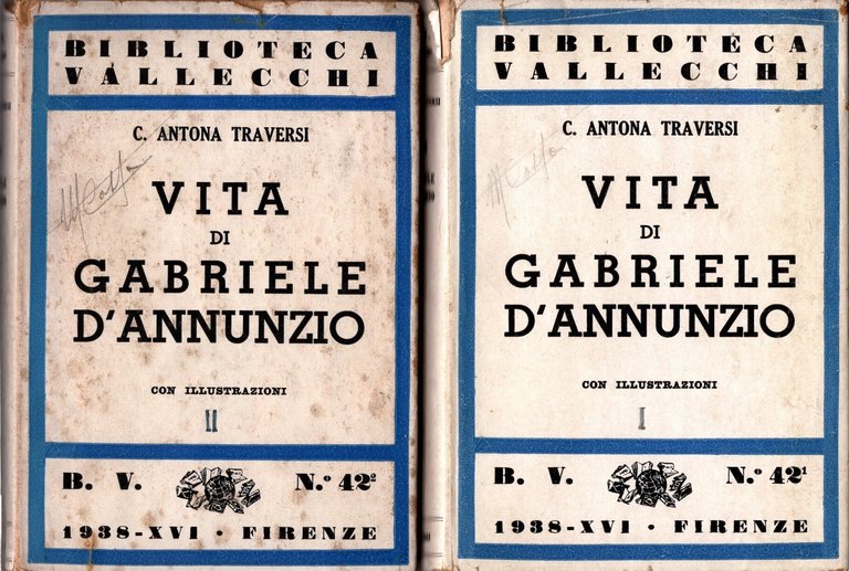 Vita di Gabriele D'Annunzio. Vol. I-II.