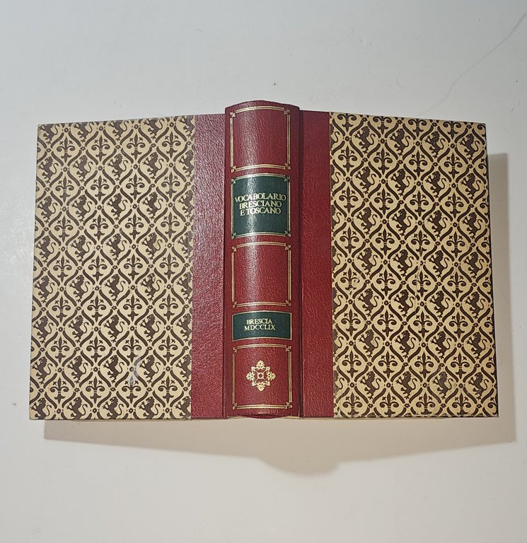 Vocabolario Bresciano e Toscano - Ristampa Anastatica Dialetto Bresciano | Immagine Gallery 2