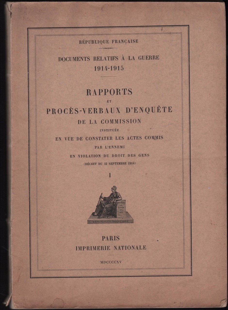 1∞ Guerra Mondiale-Documents Relatifs A La Guerre 1914-1915-Senlis-GerbÈviller