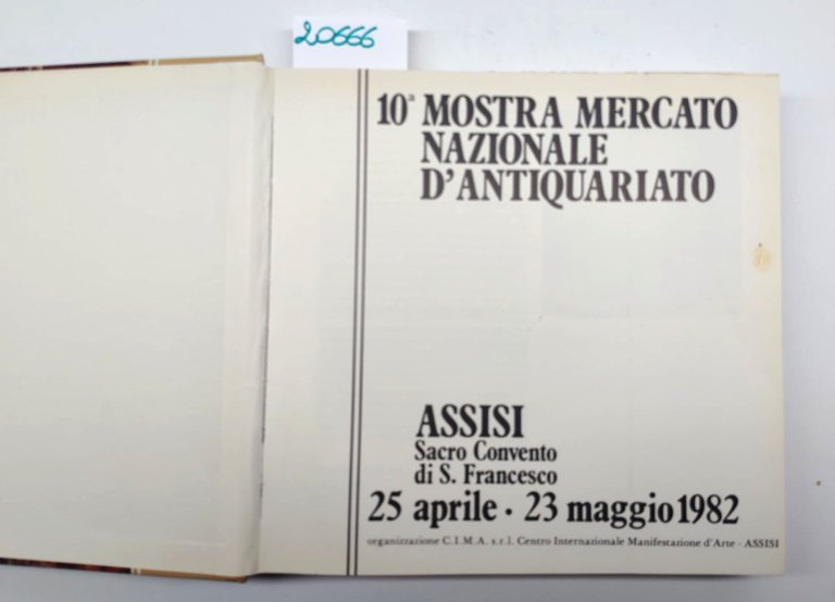 10° mostra mercato nazionale e di antiquariato Assisi 25 Aprile …