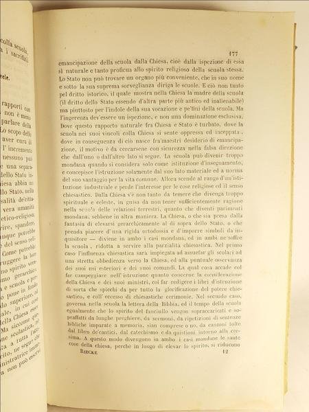 Teoria dell'educazione del dottore G. A. Riecke 1871 Caserta