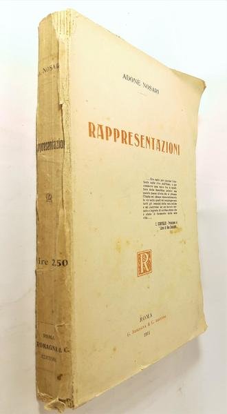 Adone Nosari Rappresentazioni Romagna & C. 1911
