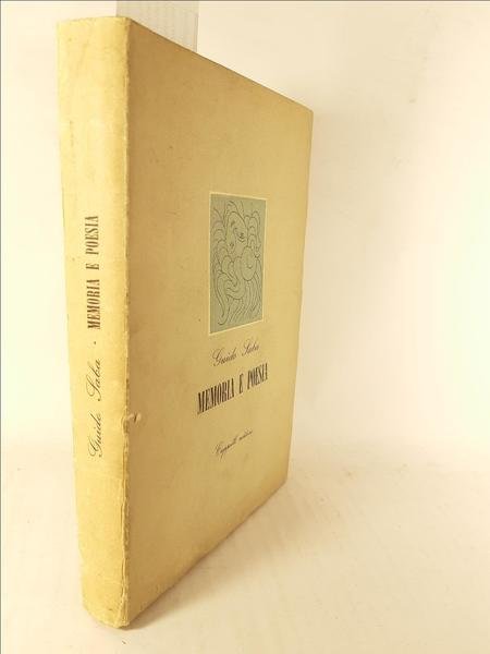 Guido Saba Memoria e poesia Cappelli 1961