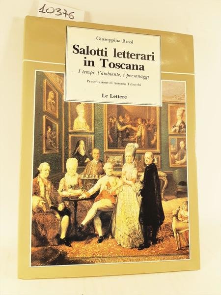 Giuseppina Rossi Salotti letterari in Toscana Le lettere 1992