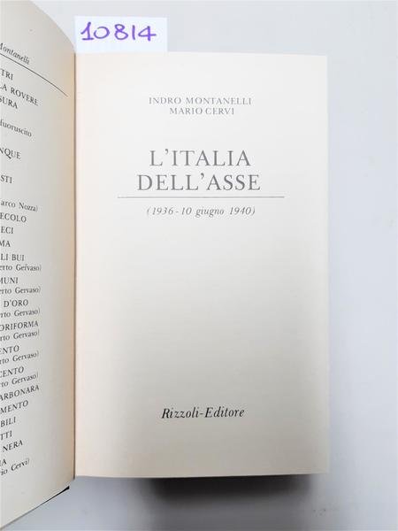 Montanelli Gervaso L'Italia del Settecento Rizzoli 1970 4∞ edizione