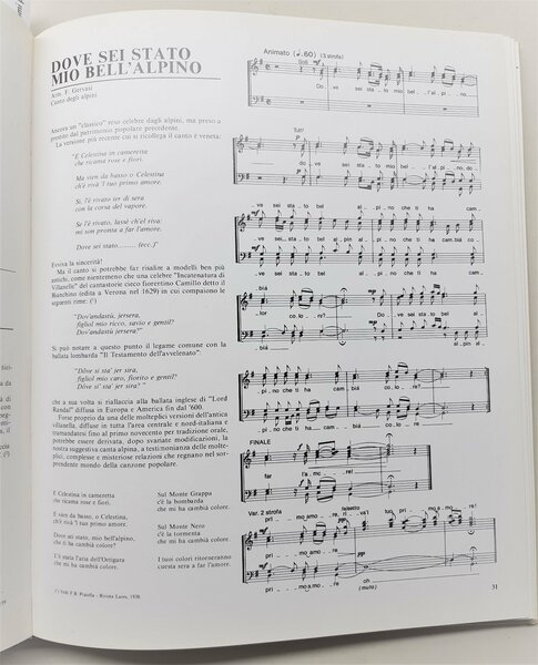 Come canta la montagna Coro ANA Milano 1980