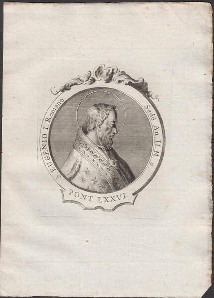 Papa S. Eugeni Romano I Pont. LXXVI