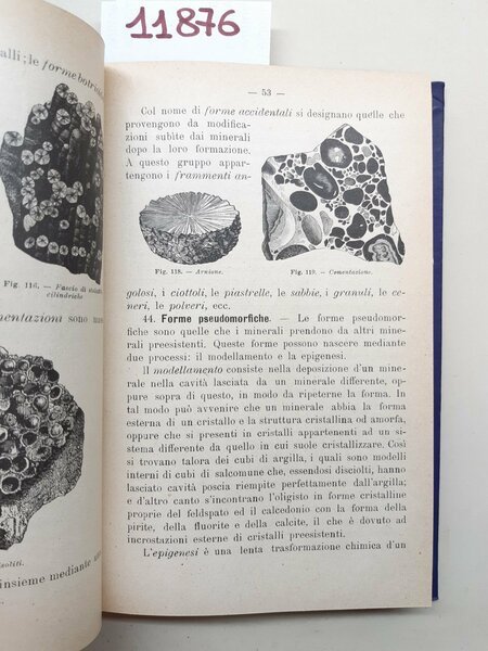 L Moschen Elementi Di Mineralogia e Geologia 1911, Elementi Di …